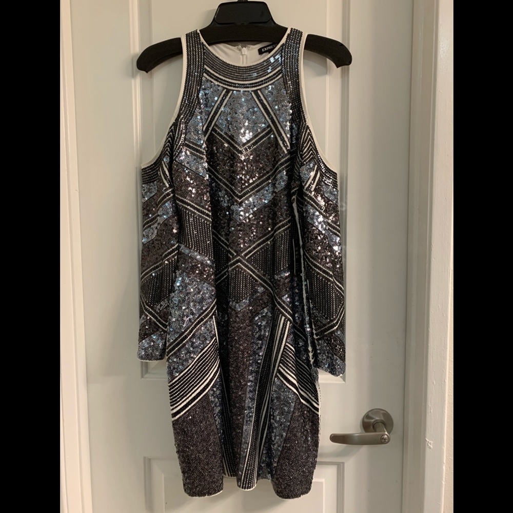 Express Sparkle dress